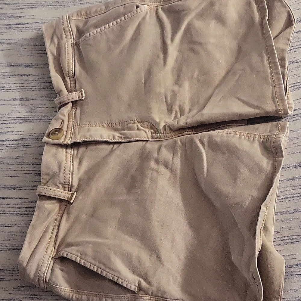 AE Super Stretch X Tan Shorts